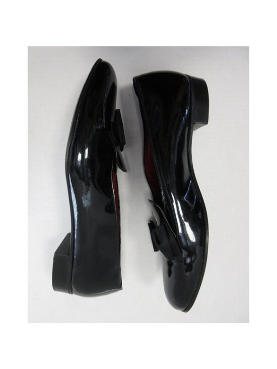 VTG Brooks Brothers Shoes 10 B Bow Tuxedo Pump Loafer DuPont Corfam * main image 8